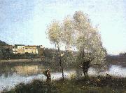 Jean Baptiste Camille  Corot Ville d'Avray oil